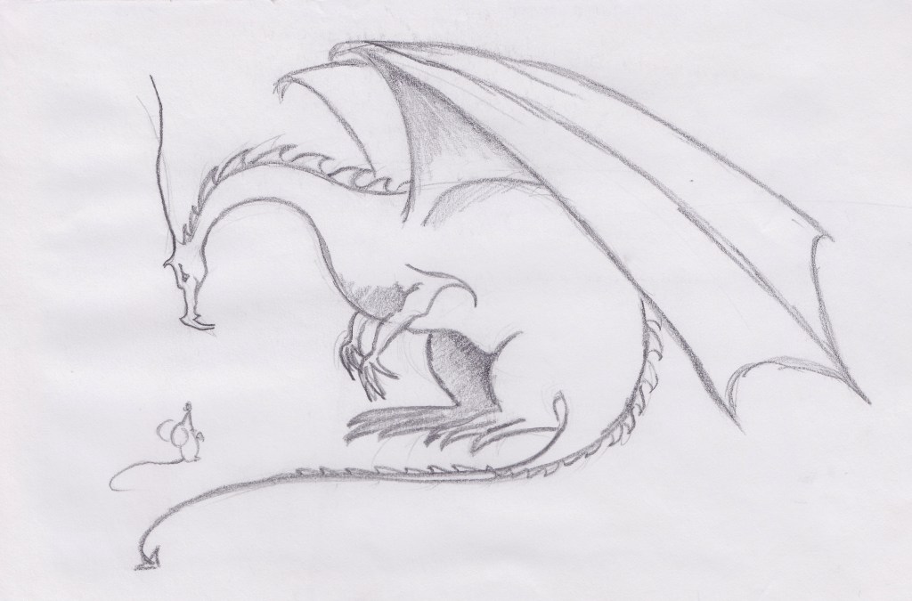 Esquisse, 2005. Crayon