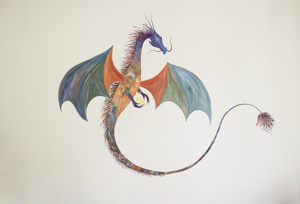 Peinture acrylique sur mur.  
Environ 2,50m x 2m. 
Bordeaux, 2015.