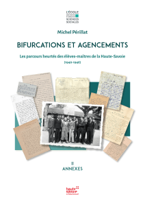 2023
Couverture des annexes de Michel Périllat. 
Suivi éditorial et mise en page des 120 pages. 
Création de la couverture.